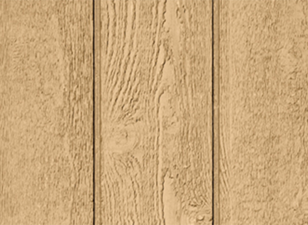 TruWood Old Mill vertical panel siding with a board-and-batten look